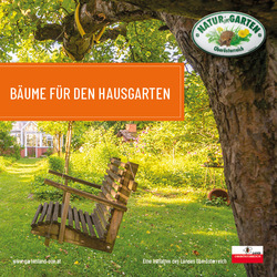Titelseite Broschüre Bäume für den Hausgarten